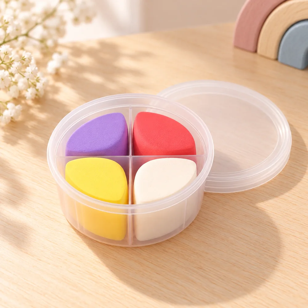 Three cases side by side, each with a different set of four colours matched to its animal