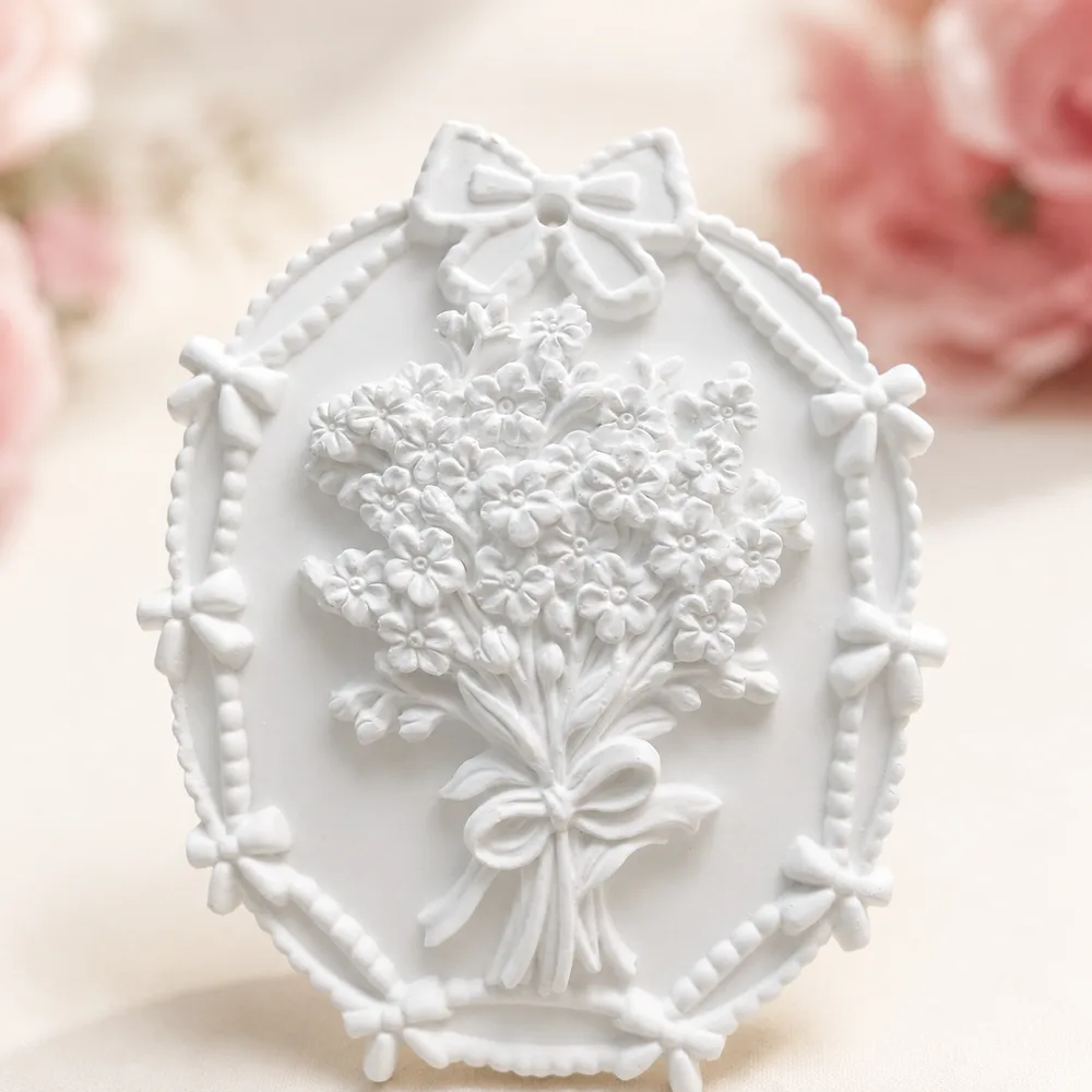 Floral Relief Painting